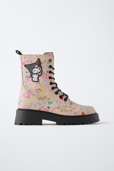 BOTÍN KUROMI © SANRIO - Rosa de Zara