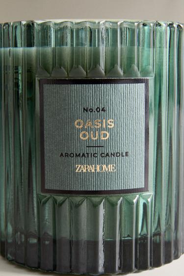(175 G) BOUGIE PARFUMÉE OASIS OUD - Bleu de Zara - Image 3