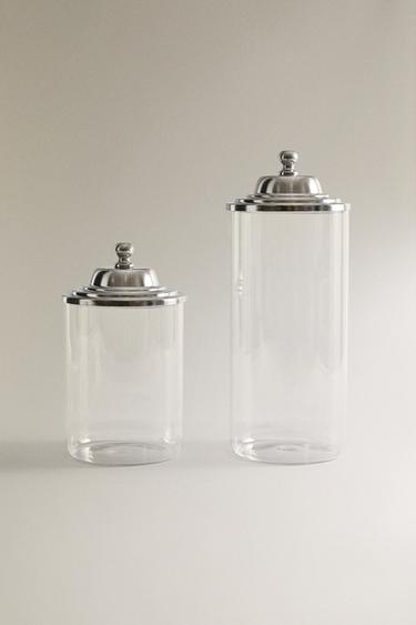 GLASS JAR WITH METAL LID - 990 by Zara