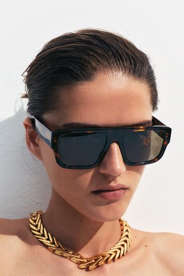 CHUNKY CHAIN NECKLACE - Golden by Zara