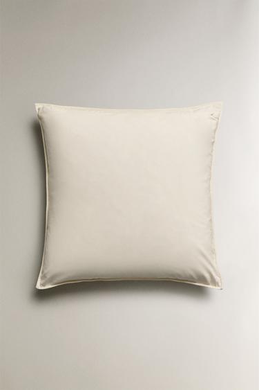 CHECK CUSHION COVER FOR QUILTS - Ecru by Zara - Image 3