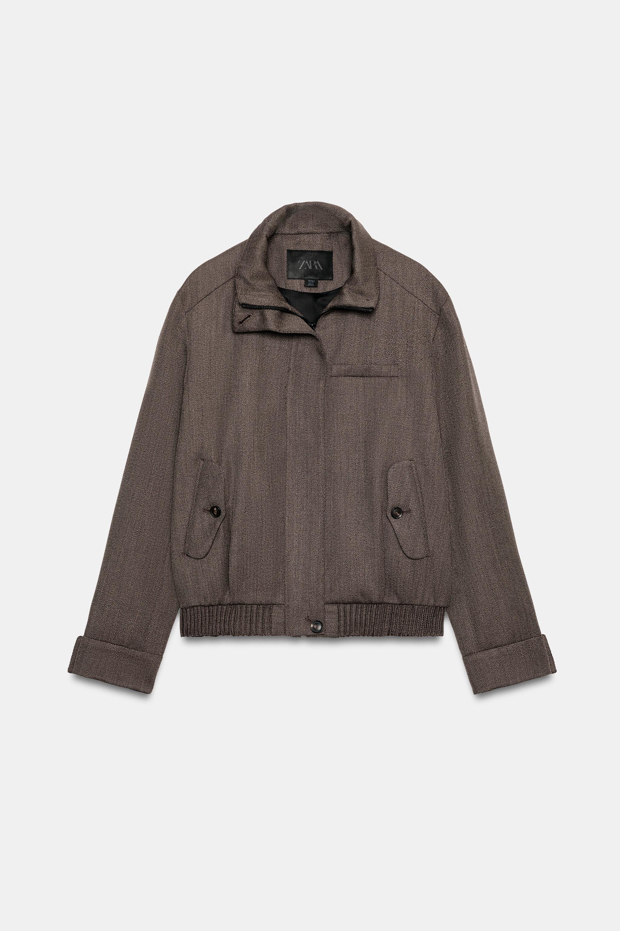 WOOL-BLEND JACKET ZW COLLECTION