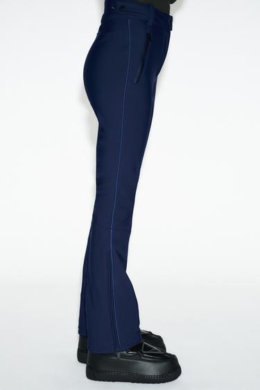 PANTALON ÉVASÉ RÉSISTANT À L'EAU COUPE-VENT TECHNOLOGIE RECCO® COLLECTION SKI - Bleu marine de Zara - Image 3