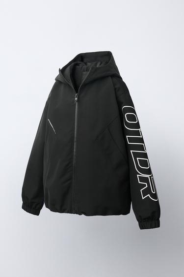 LIGHTWEIGHT WATER-REPELLENT JACKET - Black by Zara