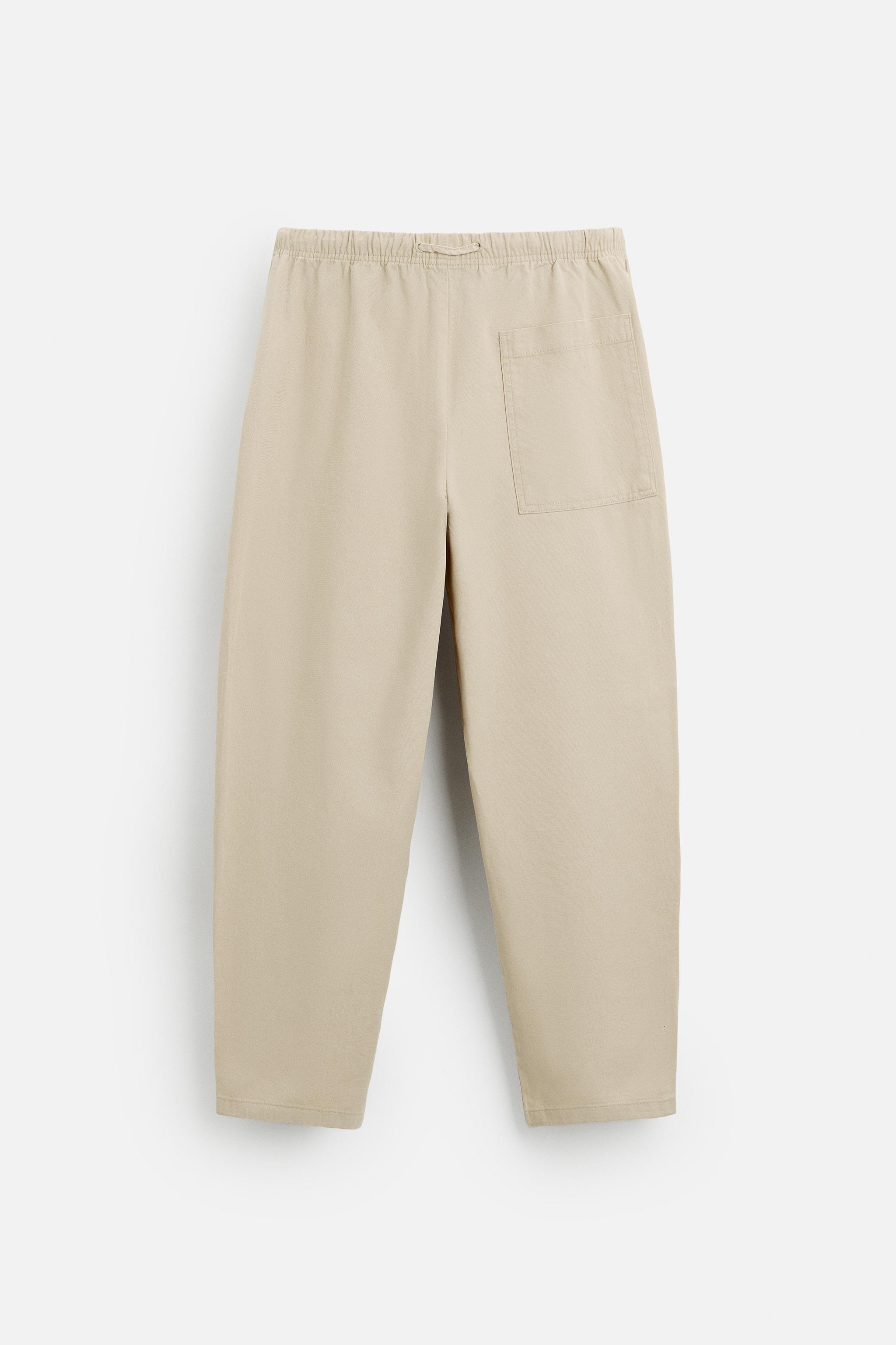 キャロットフィット パンツ - エクリュ | ZARA Japan / 日本