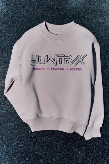 SUDADERA ESTAMPADA KPOP DEMON HUNTERS™ NETFLIX © - Marrón / Topo de Zara