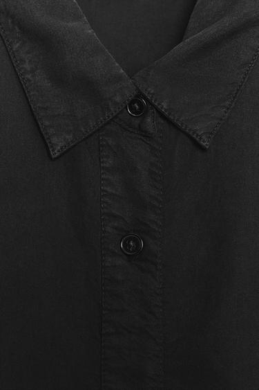 FLOWING JUMPSUIT WITH POCKETS - Black by Zara - Image 4