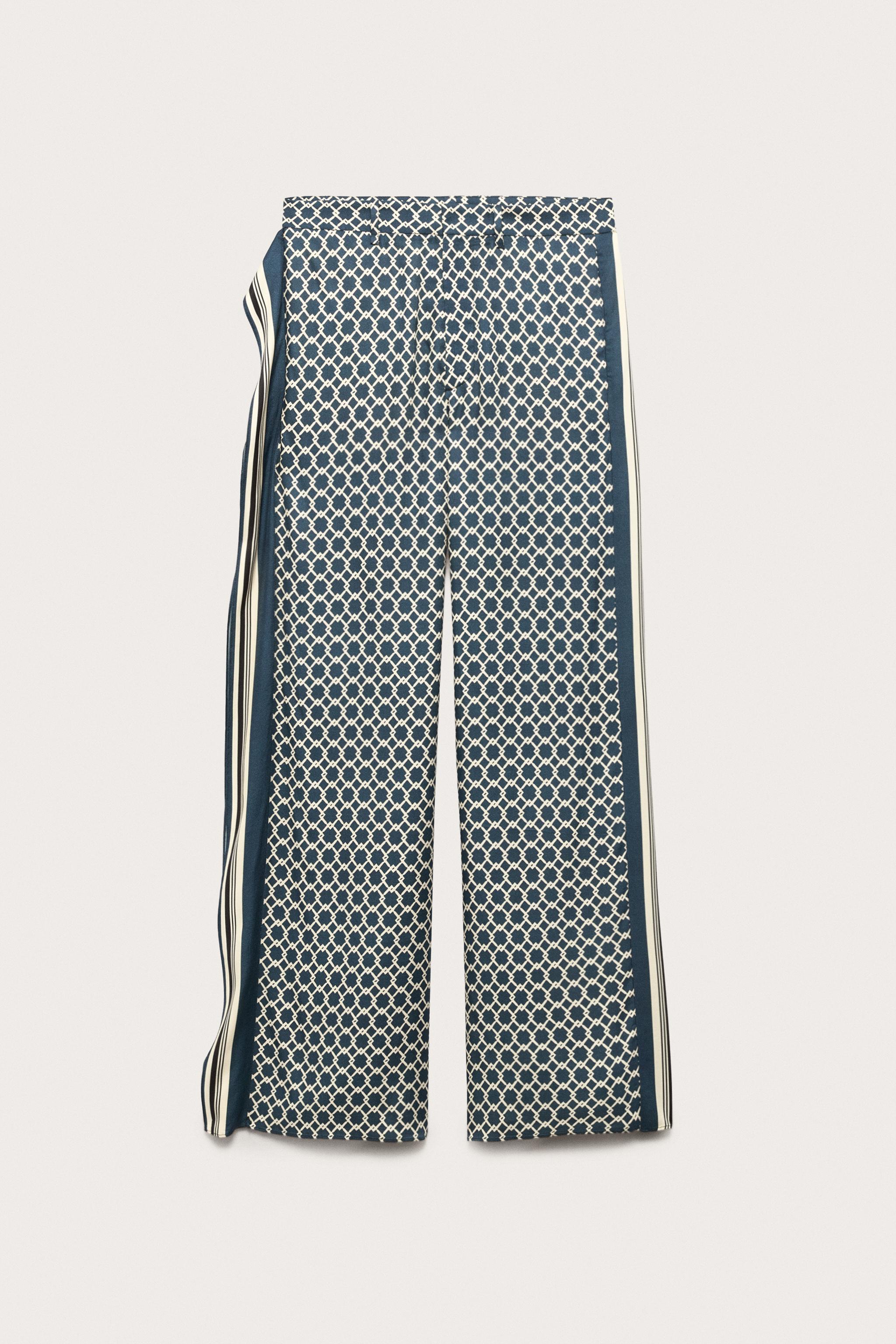 LIMITED EDITION FLOWY PANTS WITH SIDE BANDS