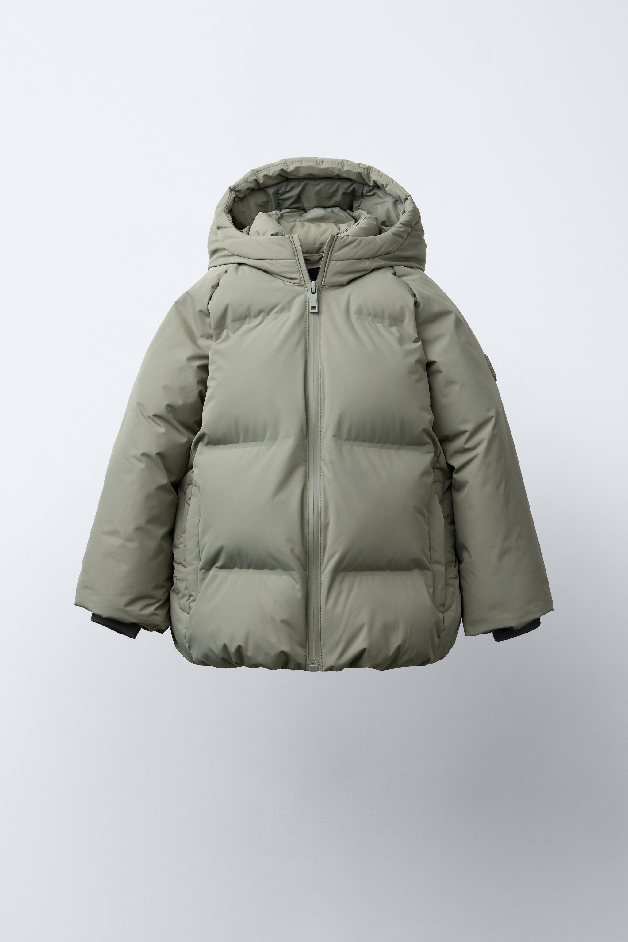 MANTEAU REMBOURRÉ À CAPUCHE DÉPERLANT