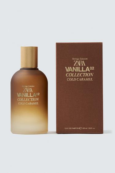 Zara VANILLA COLLECTION 02 COLD CARAMEL EDP 100ML (3.38 FL. OZ) - TINTED LEATHER