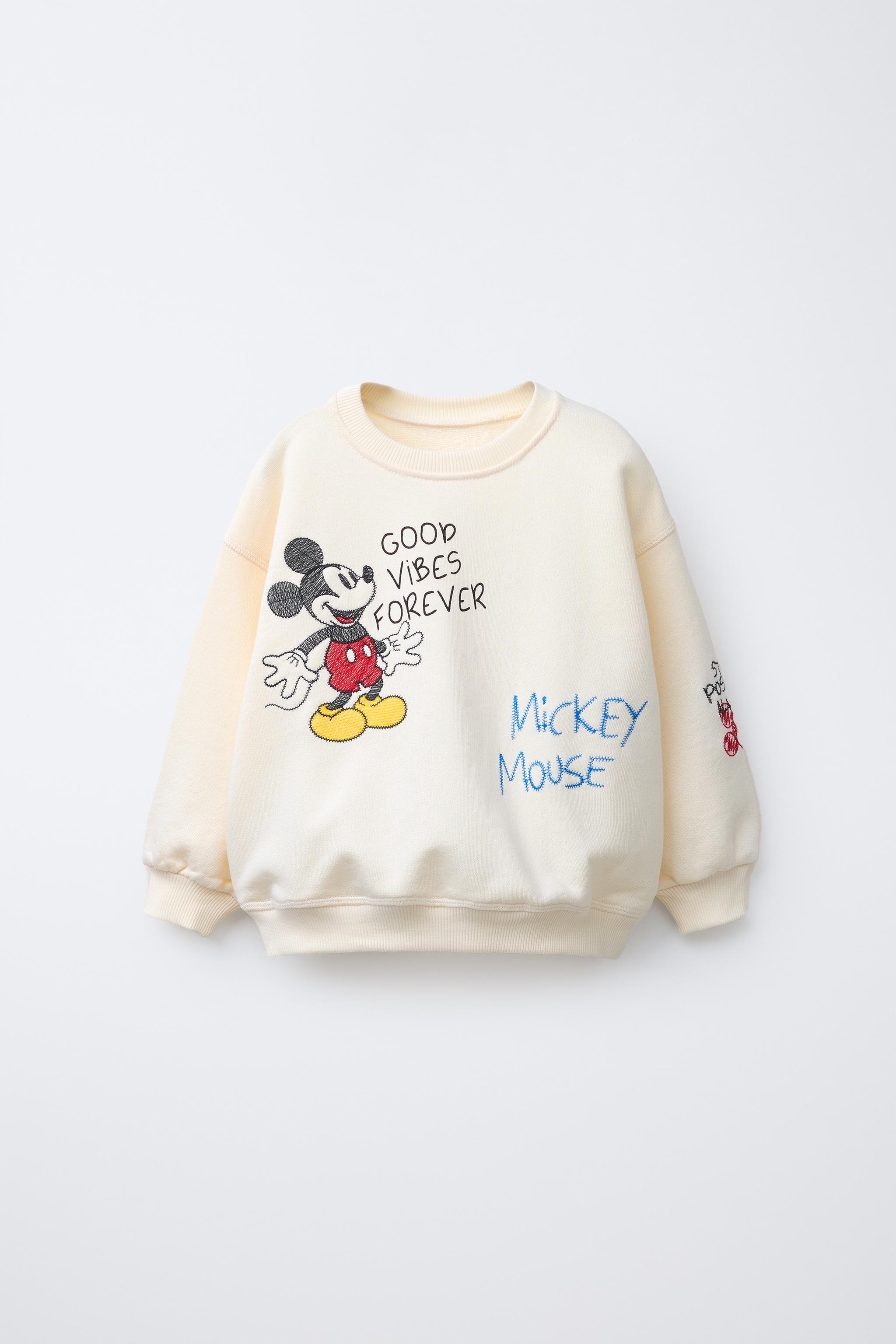 Sweat Shirt Survetement Mickey Femme Sweat à Capuche 'Disney' Rose