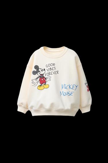 MICKEY MOUSE © DISNEY SWEATSHIRT - Ecru by Zara - Image 0