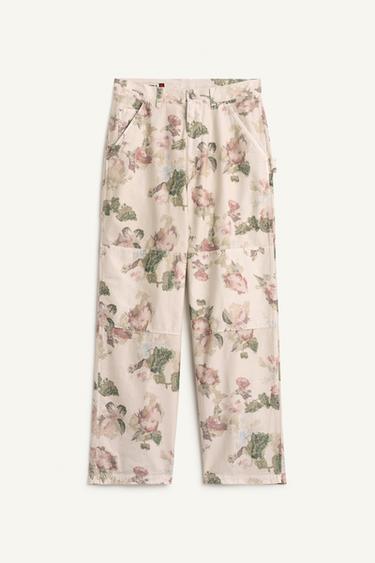 FLWR CRPNT PNT - washed green by Zara