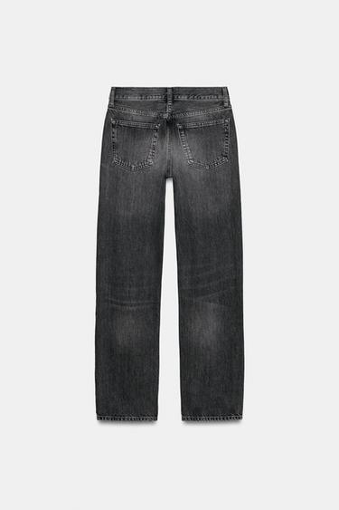 JEANS ZW COLLECTION DROITS TAILLE NORMALE - Noir de Zara - Image 6