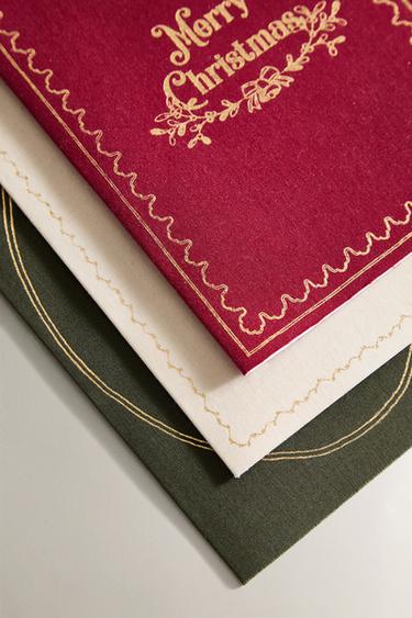 ENSEMBLE CARTES POSTALES LIVRE NOËL (ENSEMBLE DE 3) - Multicolore de Zara - Image 2