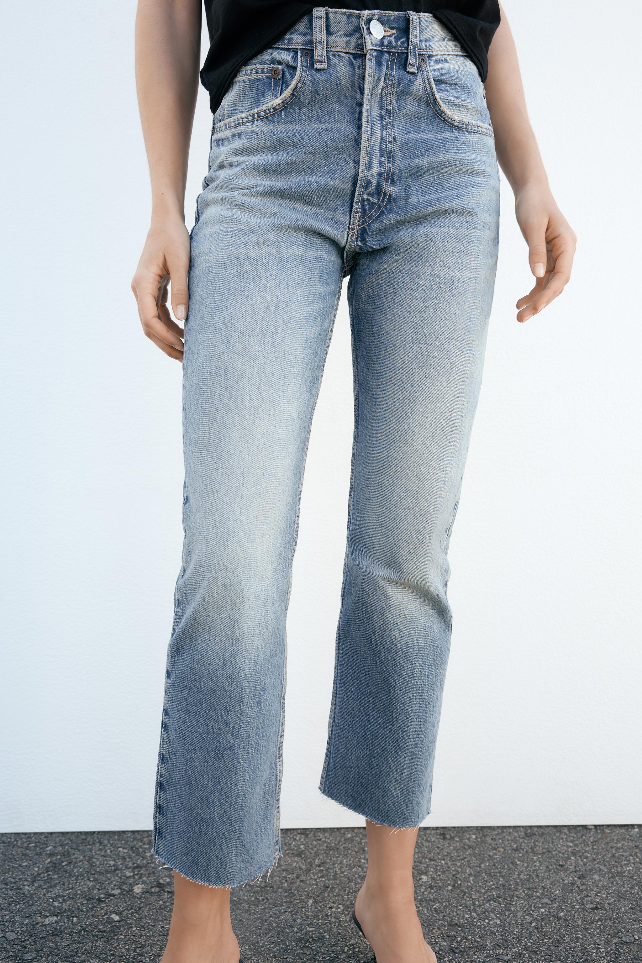 Zara ankle length sales jeans