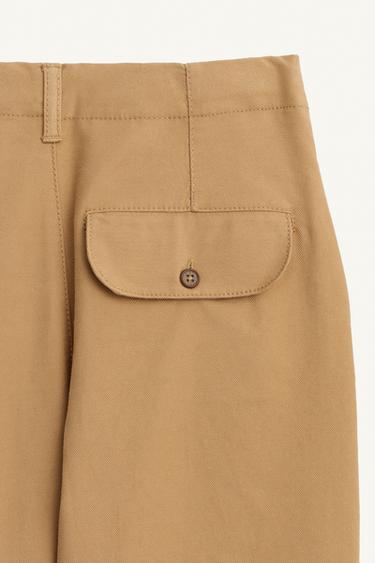 LIMITED EDITION JOGGING TROUSERS - camel by Zara - Image 7