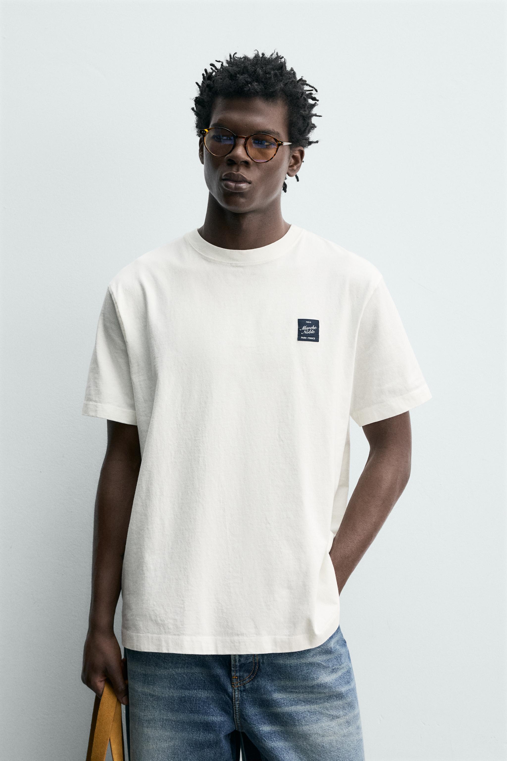 T-SHIRT IMPRIMÉ CONTRASTE