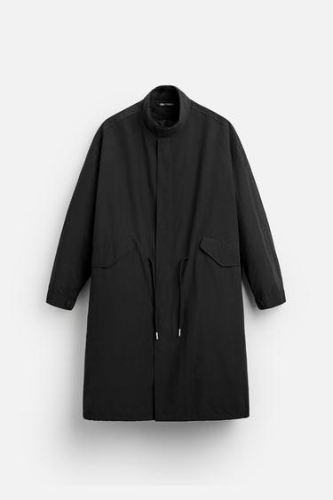 TRENCH TECHNIQUE 2 EN 1 - Noir de Zara - Image 7