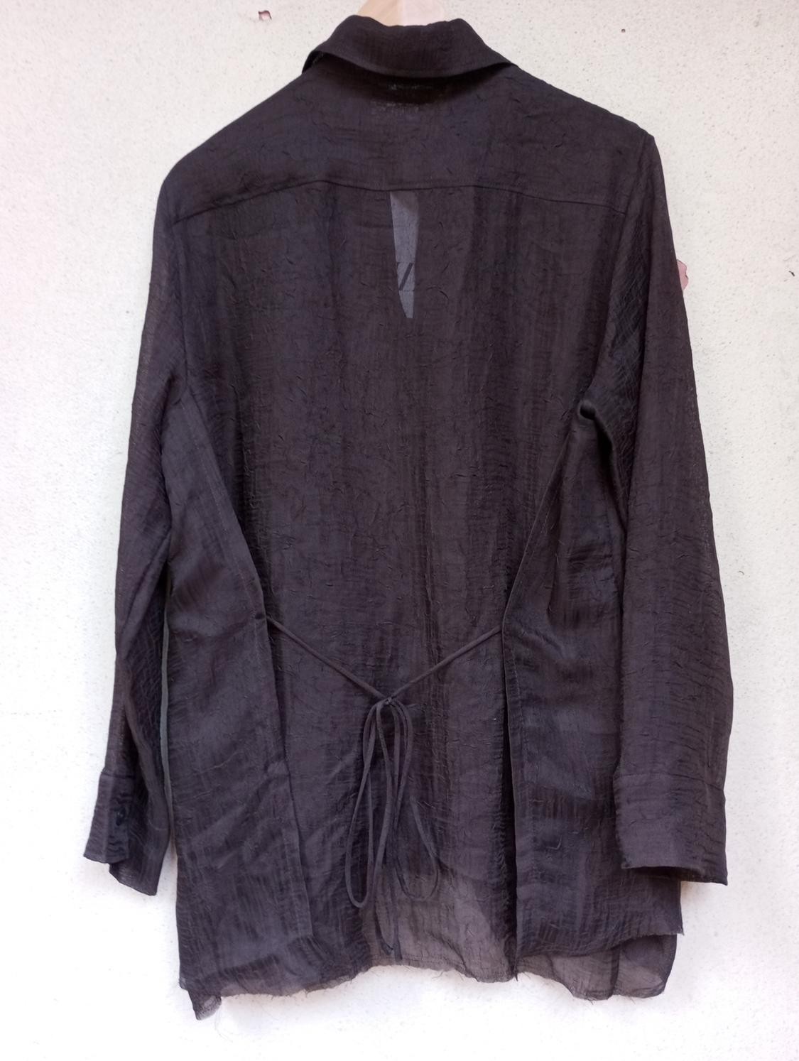 ZW COLLECTION TEXTURED MULTIWAY SHIRT - Image 2