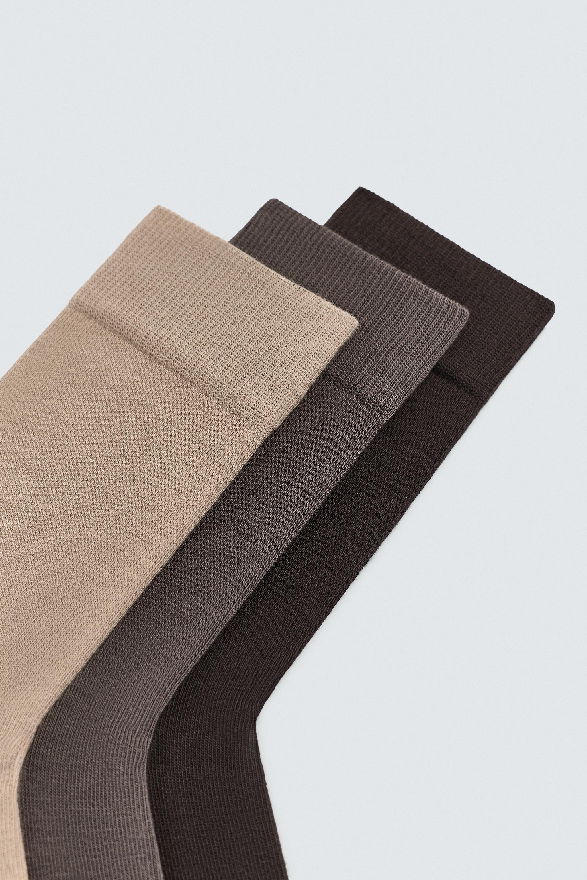 LOT DE 3 CHAUSSETTES À STRUCTURE LÉGÈRE