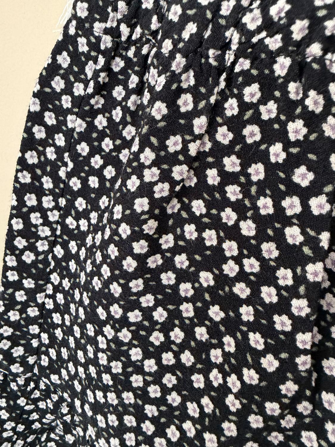 PLEATED FLORAL DRESS - Image 6
