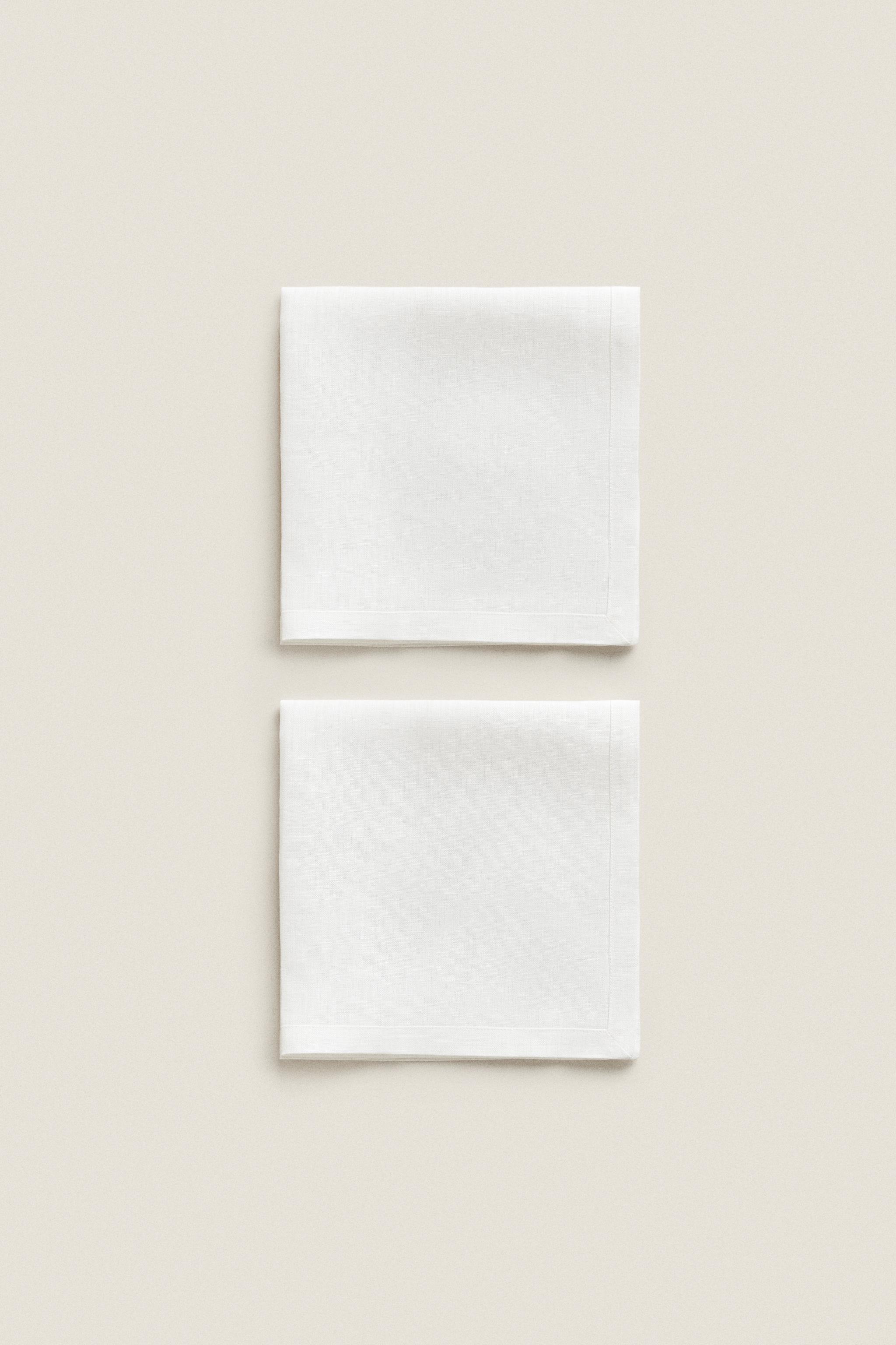 LINEN NAPKIN — White
