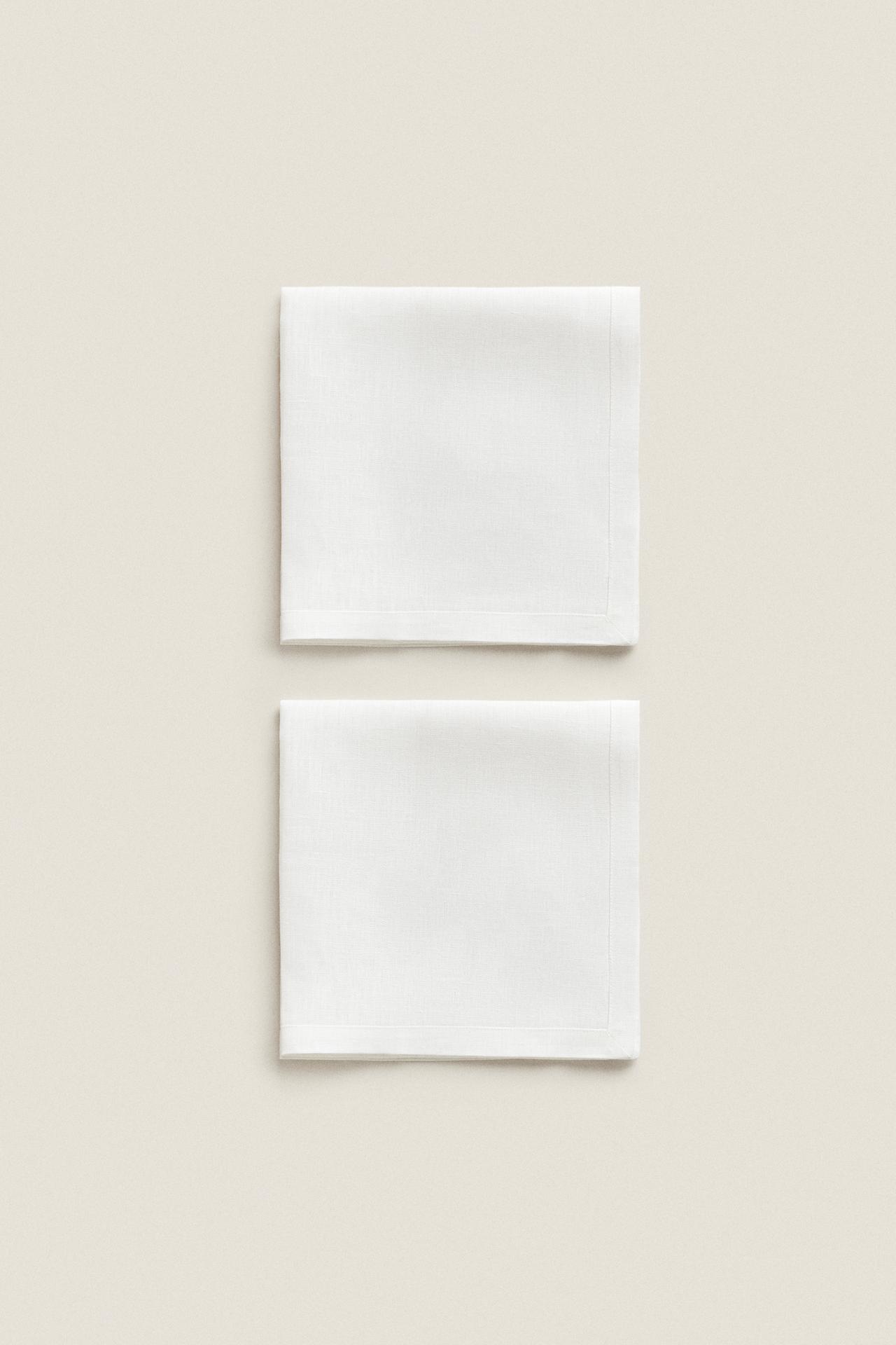 LINEN NAPKIN — White