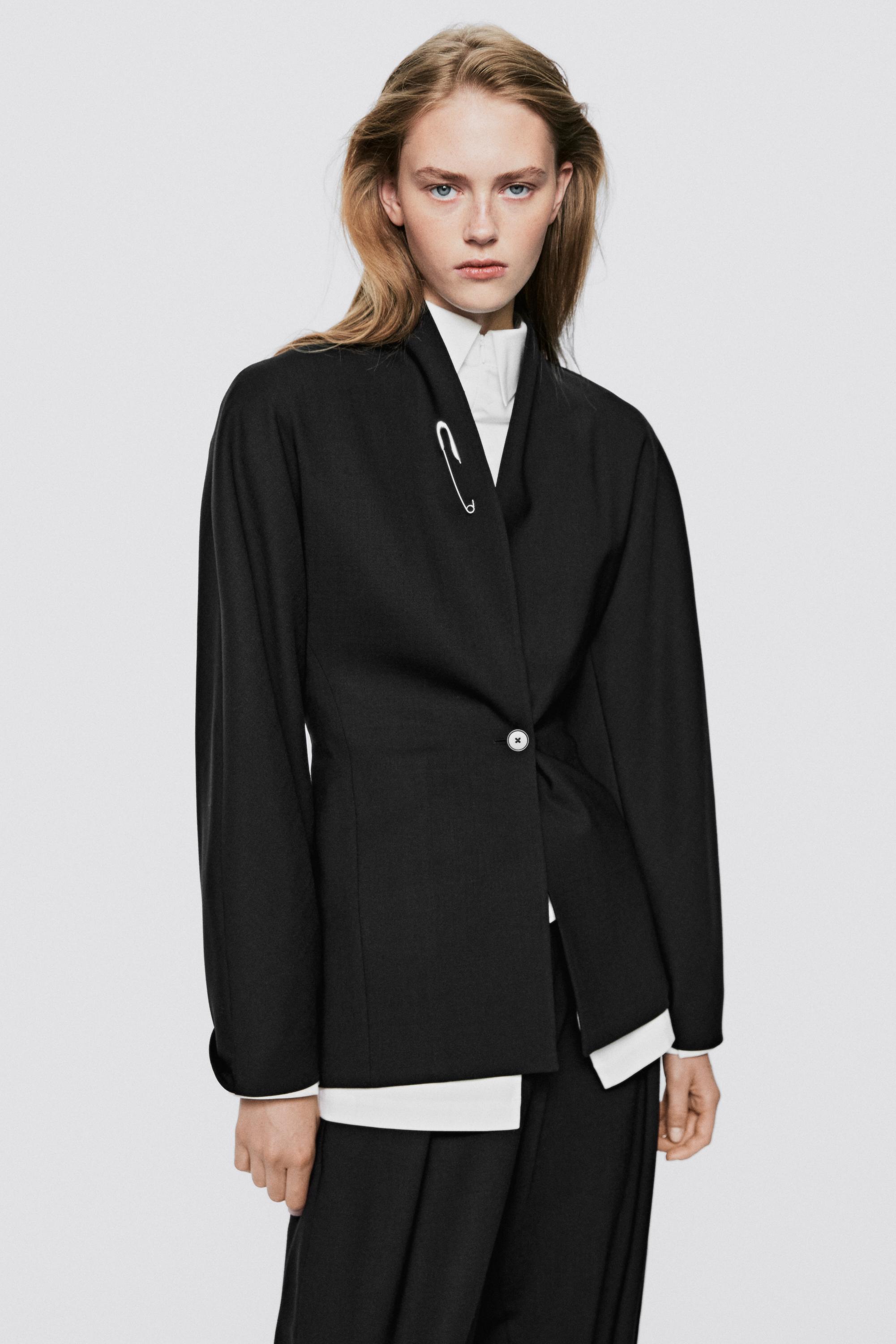 100% wool stand collar blazer - LIMITED EDITION
