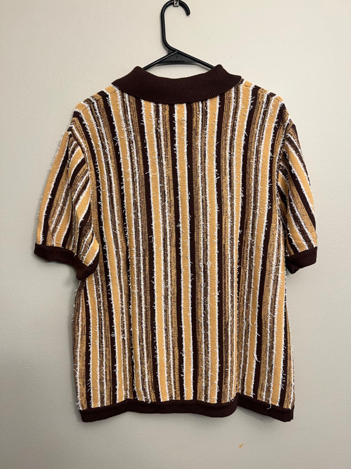 TEXTURED KNIT POLO SHIRT - Image 2