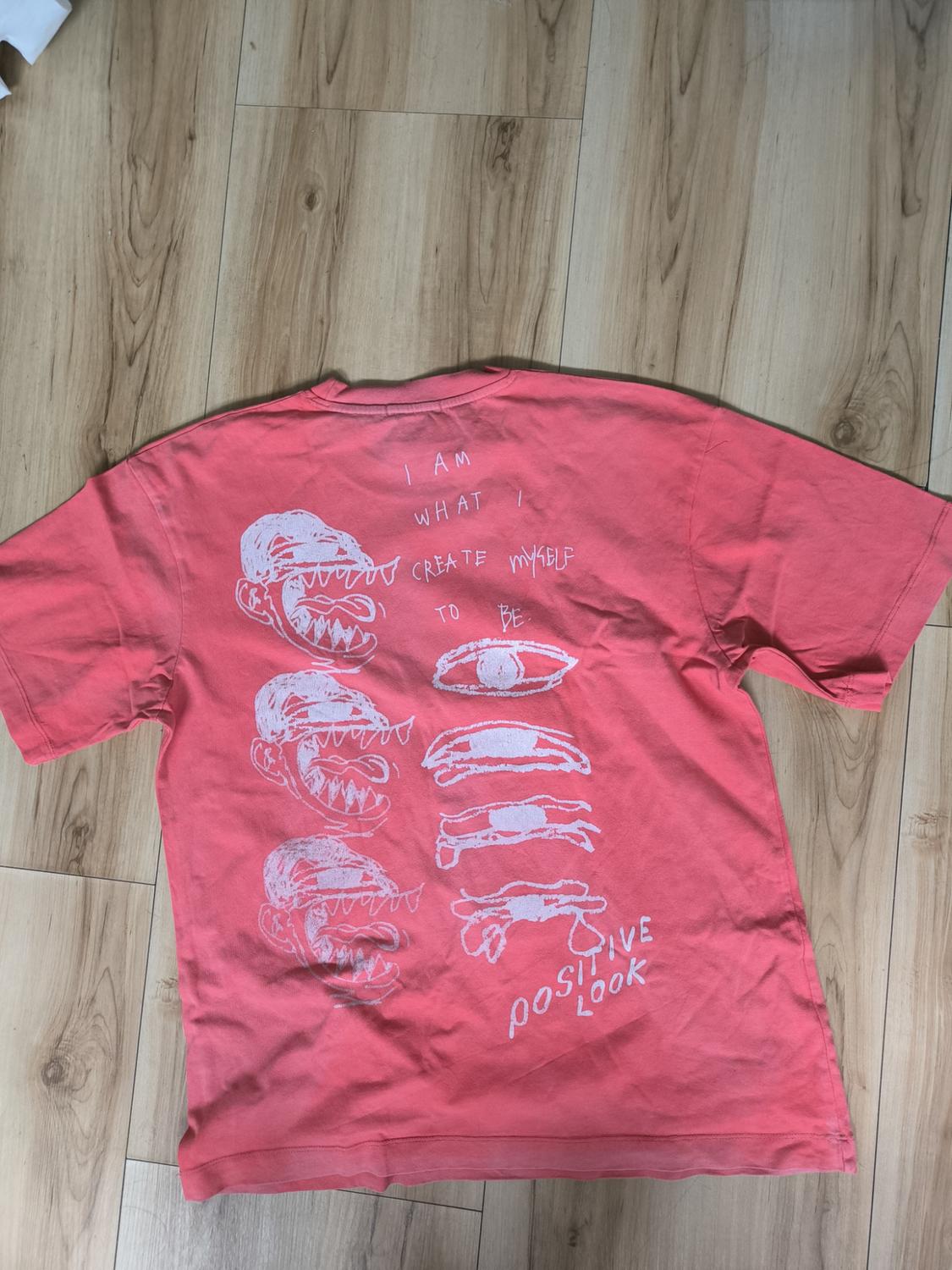 CONTRAST PRINTED T-SHIRT - Image 2
