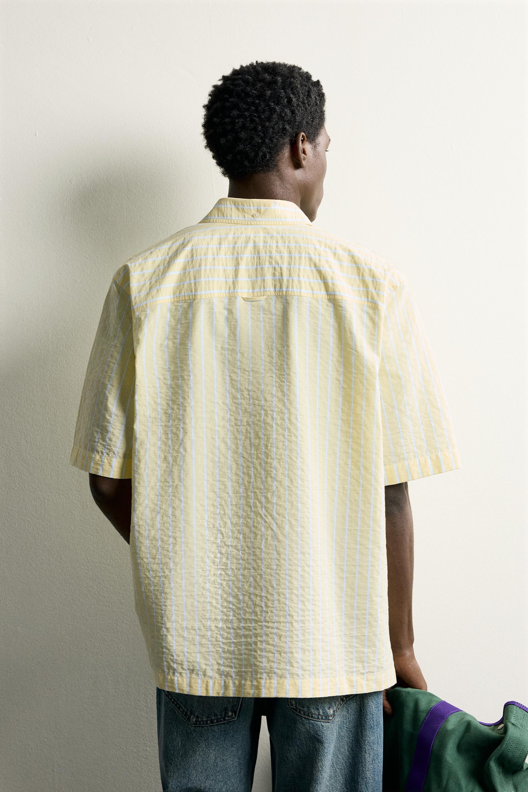 STRIPED REGULAR FIT SHIRT