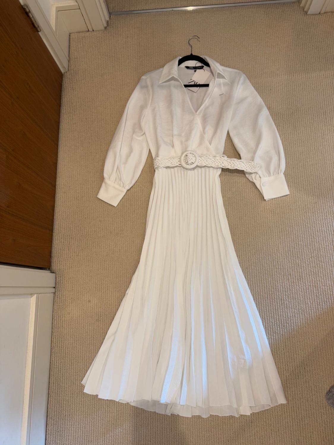 PLEATED MIDI DRESS - Image 4