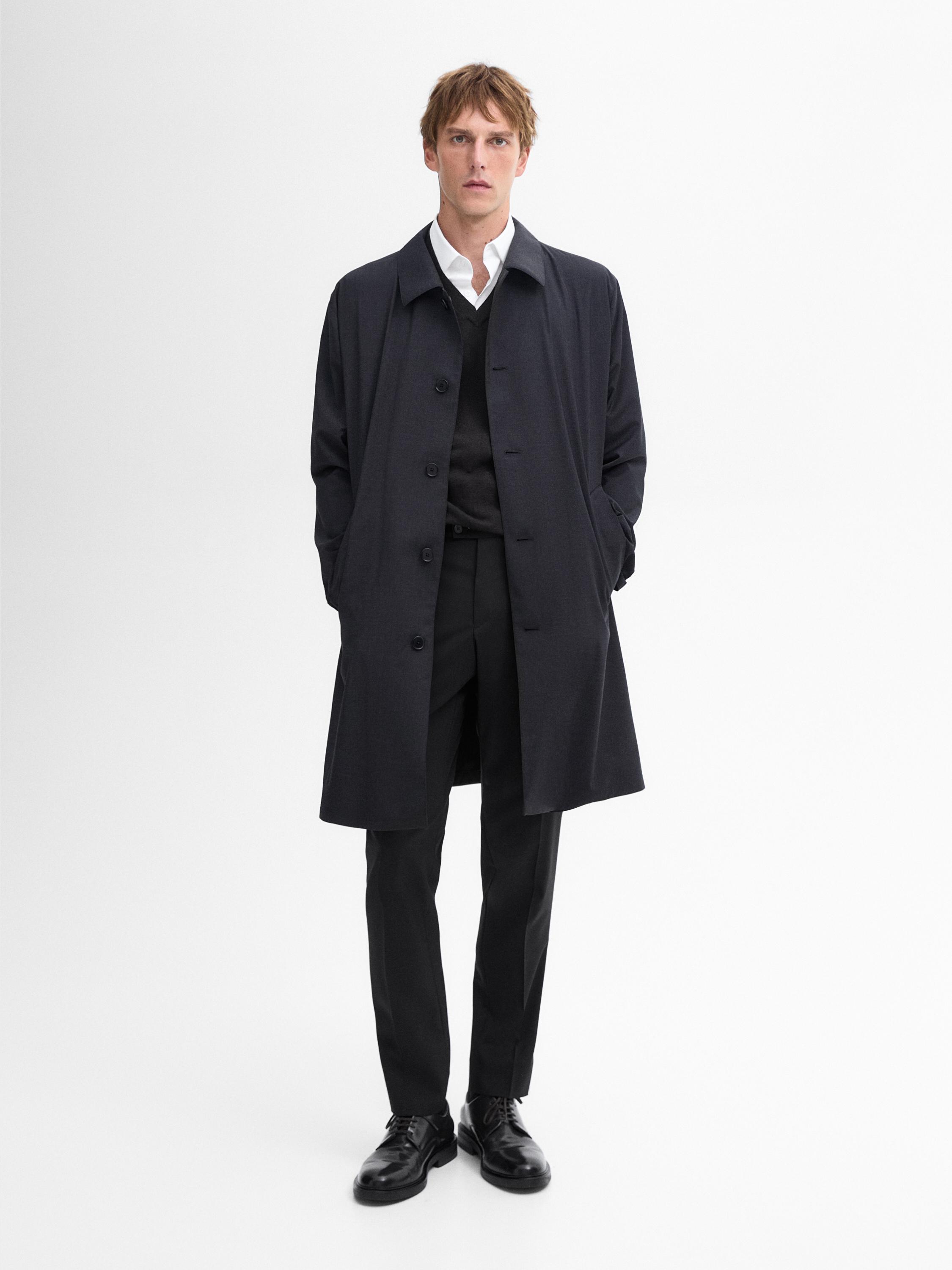 ZARA Wool Trench online Coat