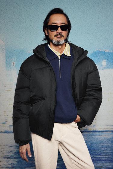 WATER-REPELLENT TECHNICAL JACKET - Black by Zara