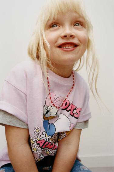 CAMISETA MARGARITAS DAISY © DISNEY - Malva claro de Zara