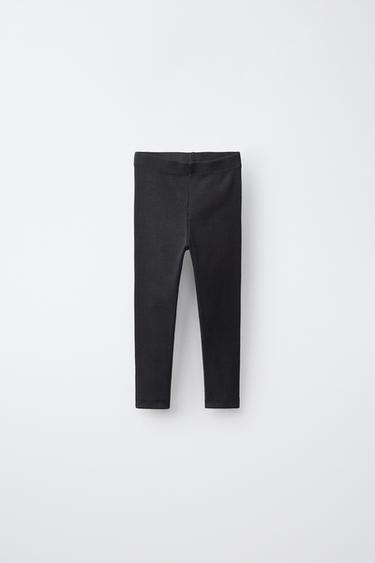 LEGGING RIB - Gris antracita de Zara
