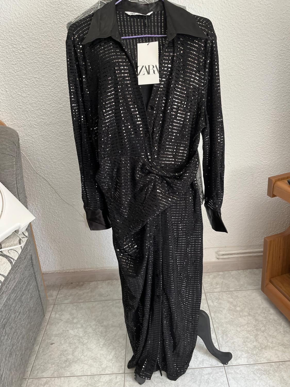 SPARKLY SHIRT DRESS - Image 4
