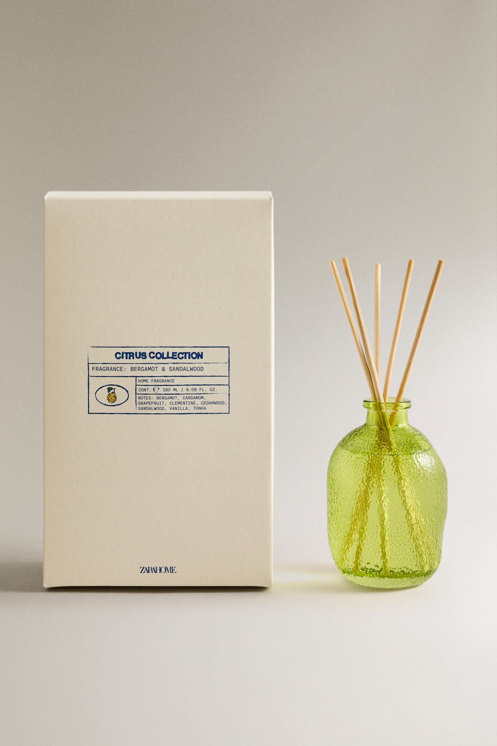 リードディフューザー BERGAMOT & SANDALWOOD (180 ML) - エクリュ
