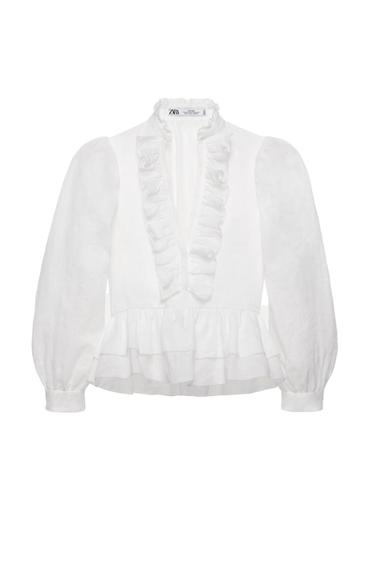 RUFFLED BLOUSE - LIMITED EDITION