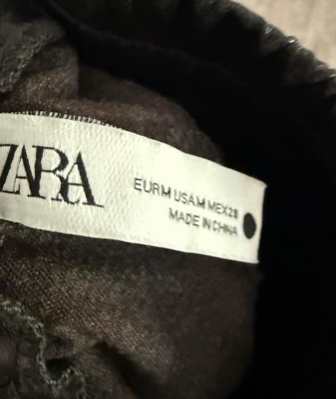 FAUX LEATHER JOGGING PANTS - Image 3