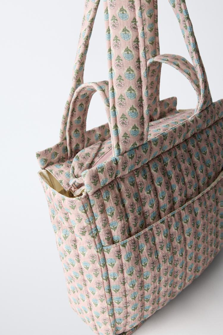 BOLSA CAMBIADOR FLORAL 3
