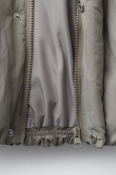MANTEAU MATELASSÉ CAPUCHE LOGO EN RELIEF - Pierre de Zara - Image 6