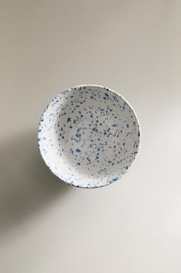 SPECKLED STONEWARE MINI BOWL - Blue by Zara - Image 3