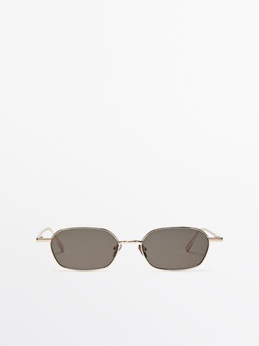 Zara Metal sunglasses - Golden