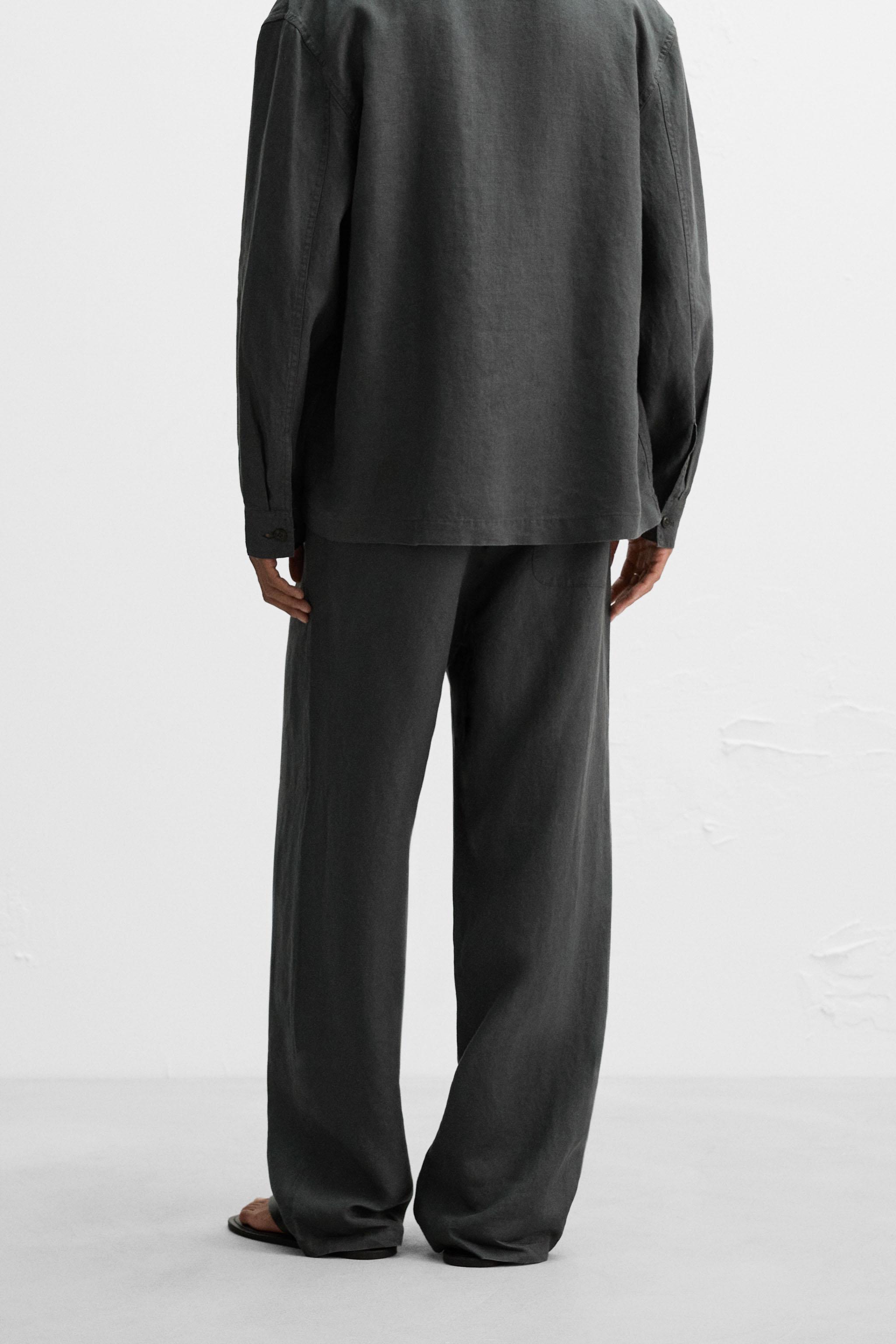 RELAXED FIT 100% HEMP PANTS