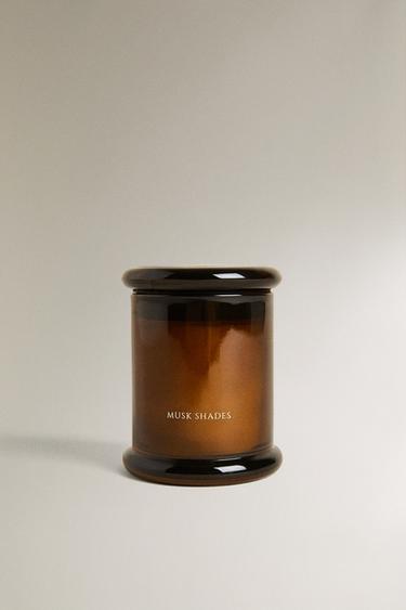 (150 G) VELA AROMÁTICA MUSK SHADES - Amarillo claro de Zara