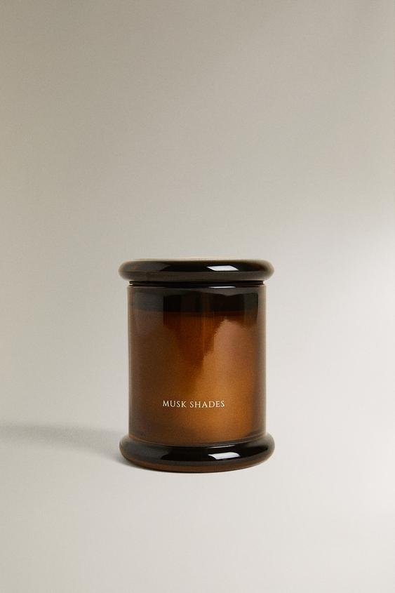 (150 G) VELA AROMÁTICA MUSK SHADES - Amarelo-claro da Zara - Imagem 0