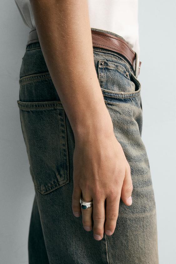 COMBINED METAL RINGS PACK OF 2 from Zara - $35.90