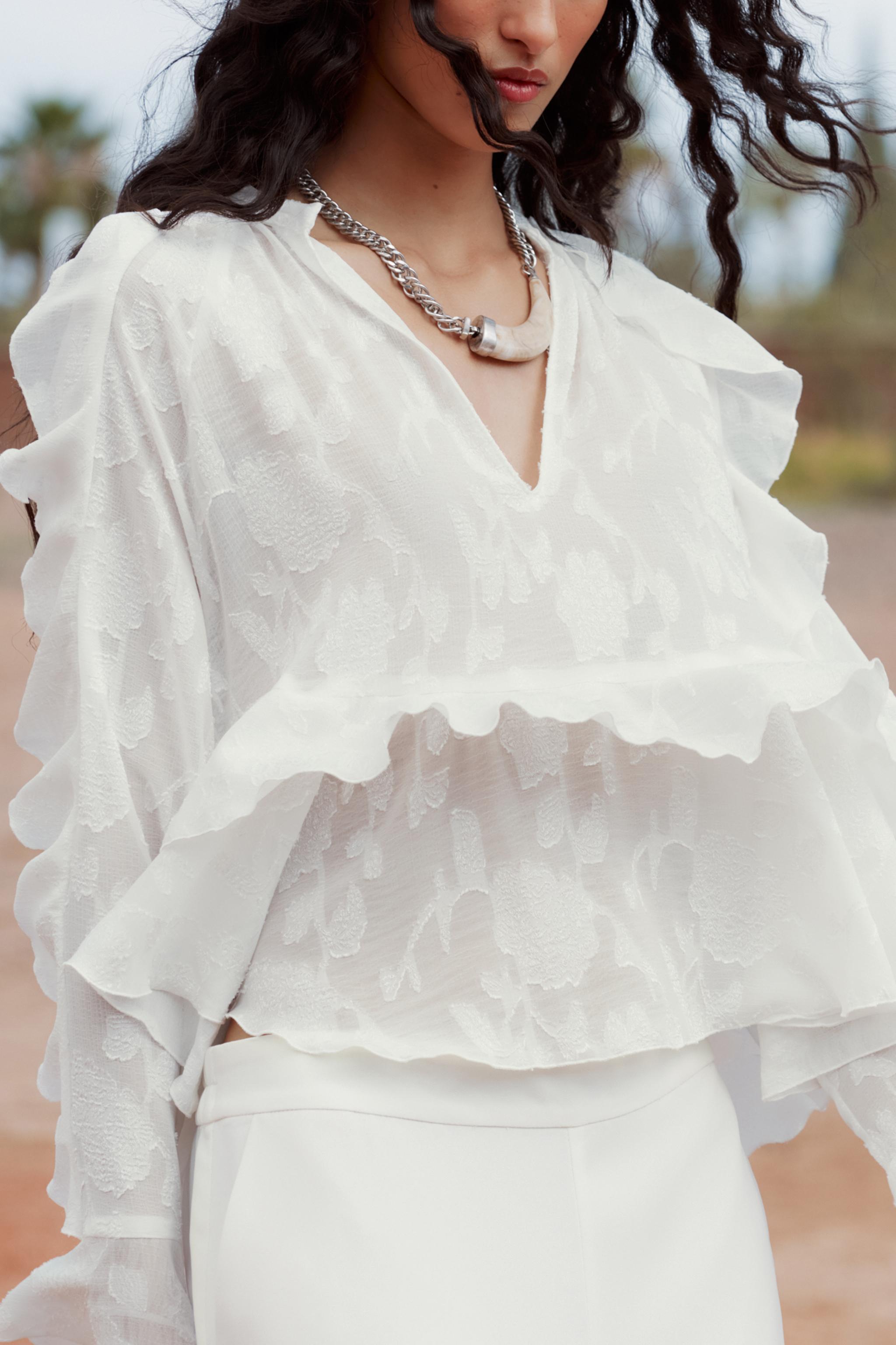 RUFFLED SHIRT